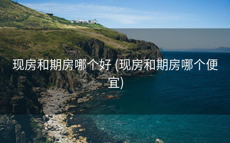现房和期房哪个好 (现房和期房哪个便宜)