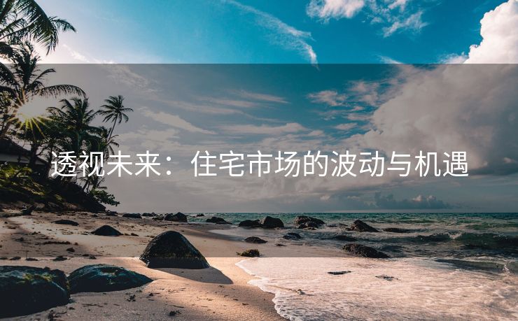 透视未来：住宅市场的波动与机遇