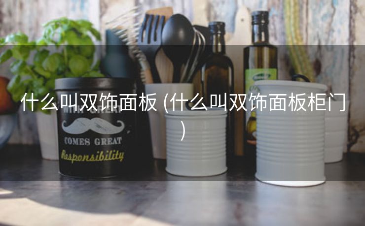 什么叫双饰面板 (什么叫双饰面板柜门)