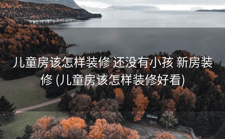 儿童房该怎样装修 还没有小孩 新房装修 (儿童房该怎样装修好看)