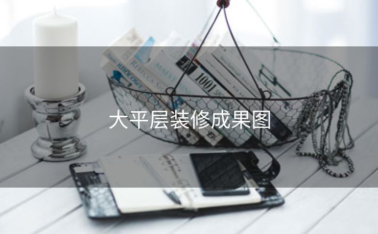 大平层装修成果图
