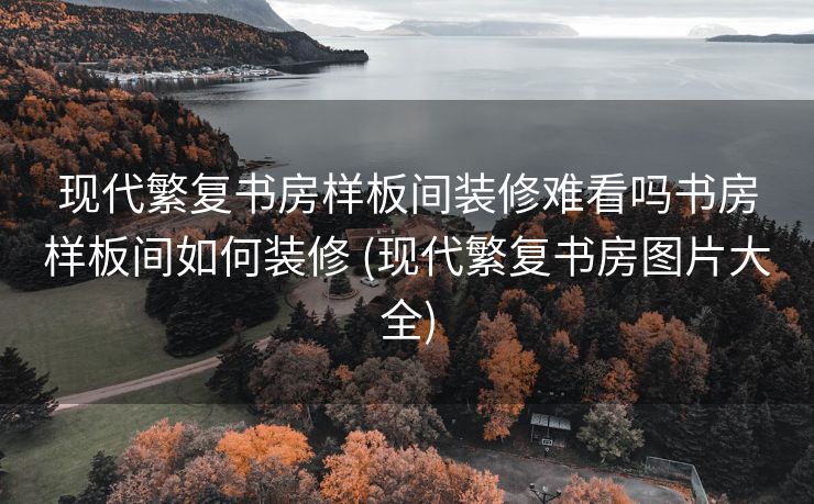 现代繁复书房样板间装修难看吗书房样板间如何装修 (现代繁复书房图片大全)