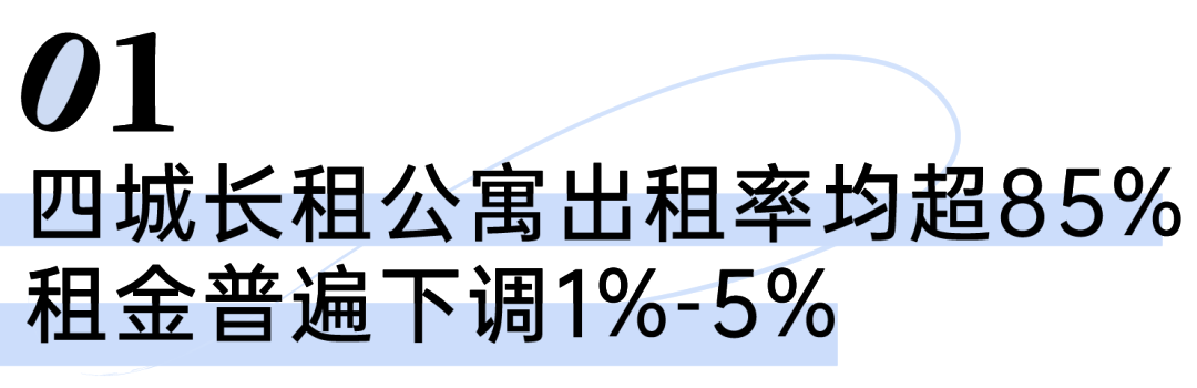 2025年长租公寓租金走势_出租信息_一线城市长租市场高出租率低租金