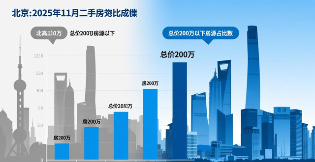 二手房市场趋势分析_二手房信息_200万以下房源成交占比增长