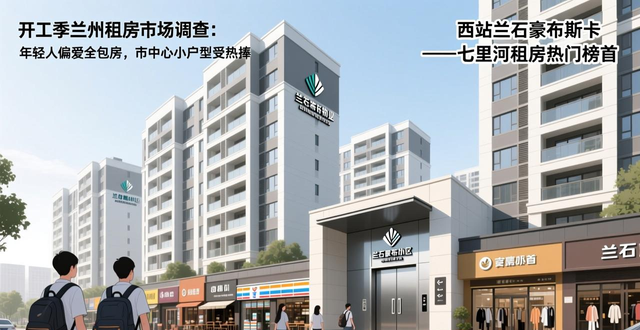 开工季兰州租房市场调查：年轻人偏爱全包房，市中心小户型受热捧