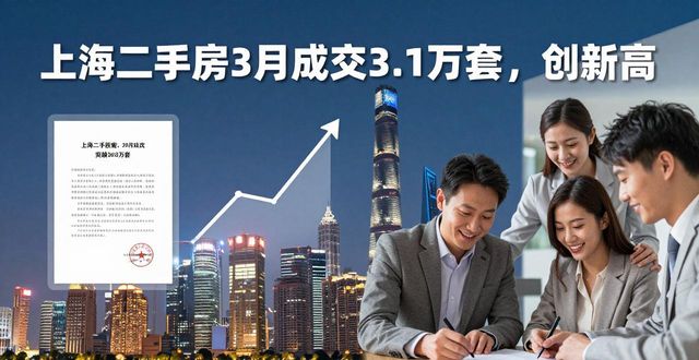上海二手房3月成交3.1万套创新高 量价齐升小阳春