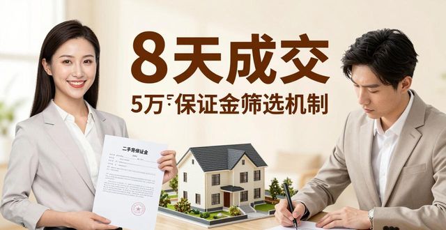 二手房信息：挂牌半年卖不掉？这个工具8天成交