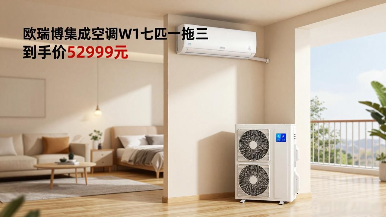 租房信息：合租公寓装空调，日立一拖五58399元，省电静音易安装