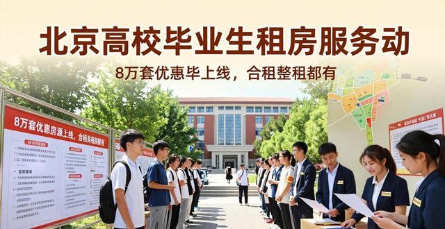 北京毕业生租房信息：8万套优惠房源上线，合租整租都有