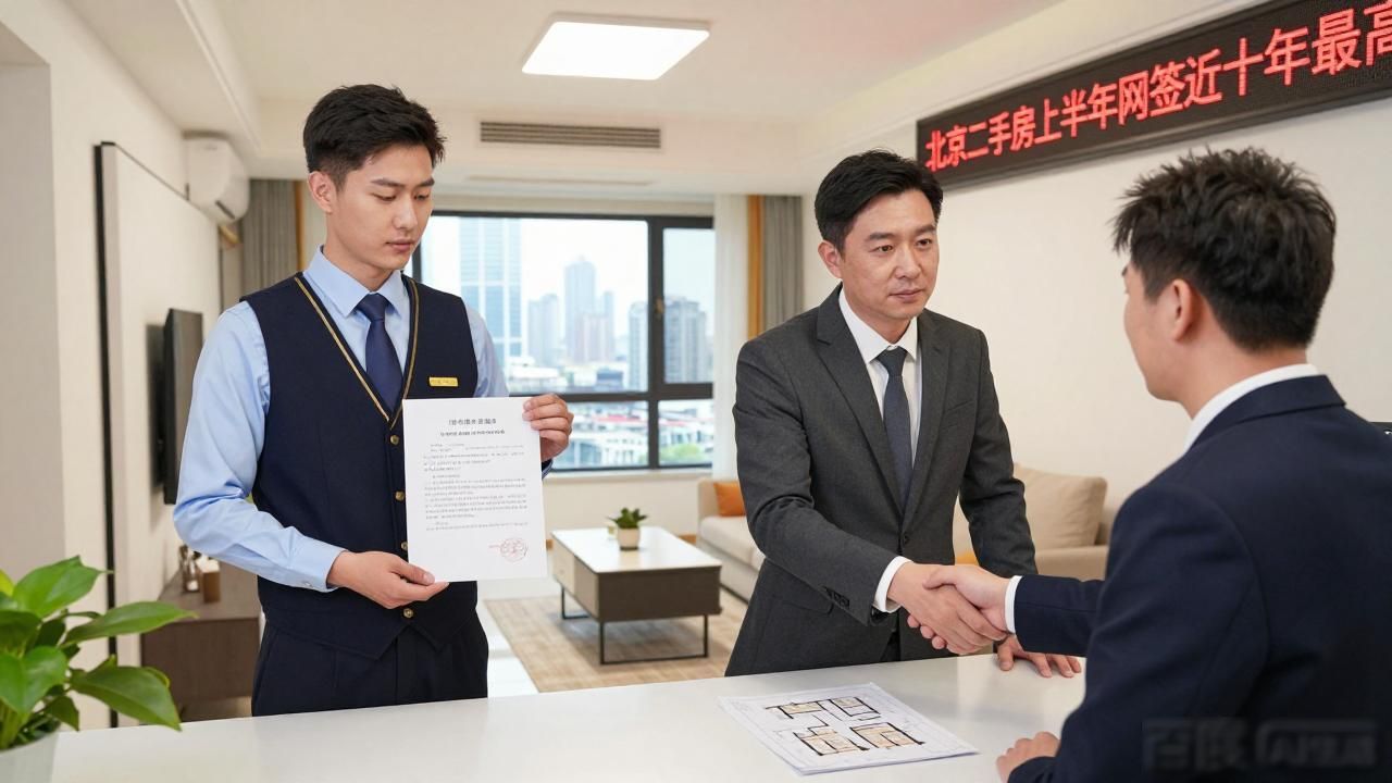北京二手房上半年网签近十年最高，刚需改善成交活跃