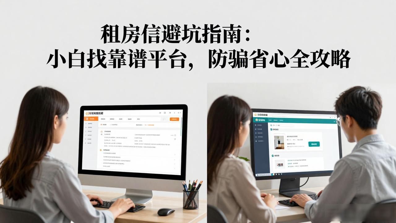 租房信息避坑指南：小白找靠谱平台，防骗省心全攻略