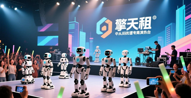 披着技术外衣的表演生意_机器人租赁平台_出租出售
