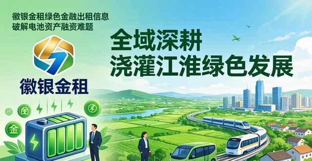 徽银金租绿色金融出租信息 破解电池资产融资难题
