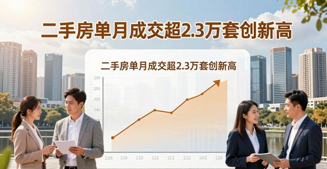 成都楼市现小阳春，二手房单月成交超2.3万套创新高
