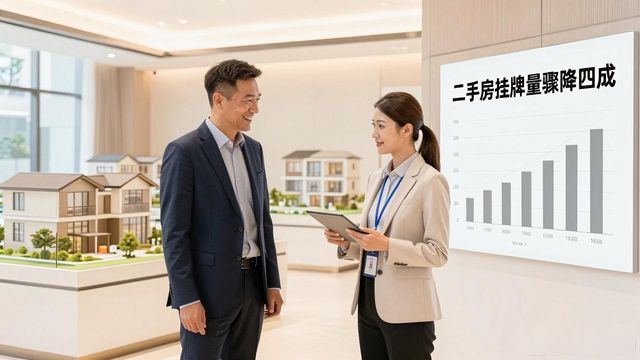 二手房挂牌量骤降四成，业主不再着急卖房离场