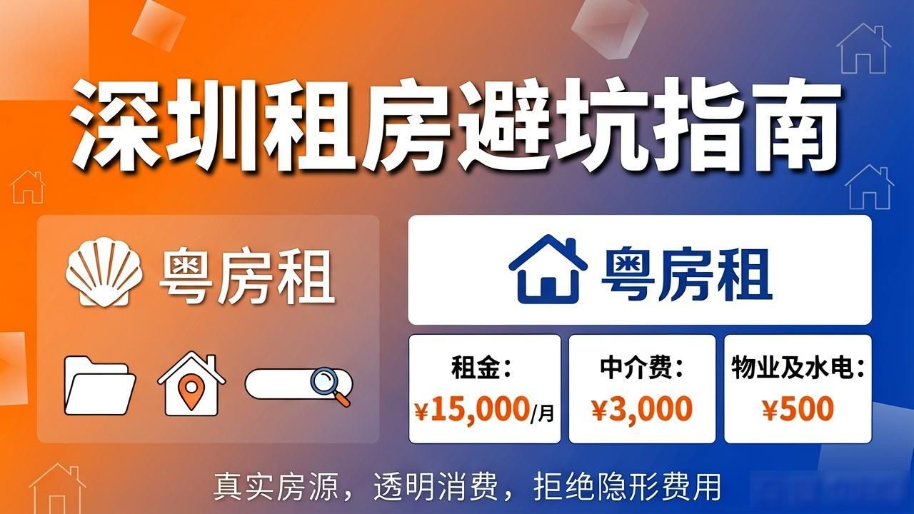 深圳租房避坑指南：哪个平台真实房源多、费用透明？