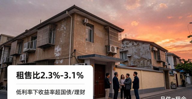 核心城市低总价二手房回暖，租售比成关注焦点