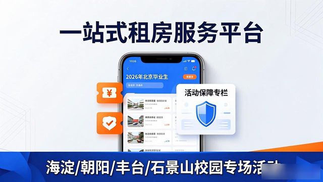 毕业生必看！2026北京租房信息全攻略，安心租房一站搞定