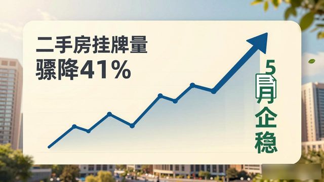 二手房挂牌量骤降41%！5月市场企稳信号来了