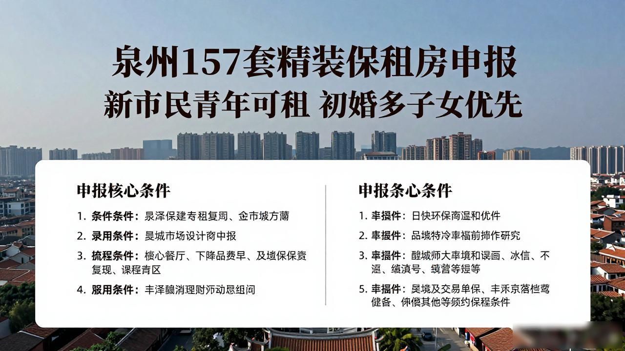 泉州水墨云璟保租房申请_租房信息_水墨云璟保租房户型选择