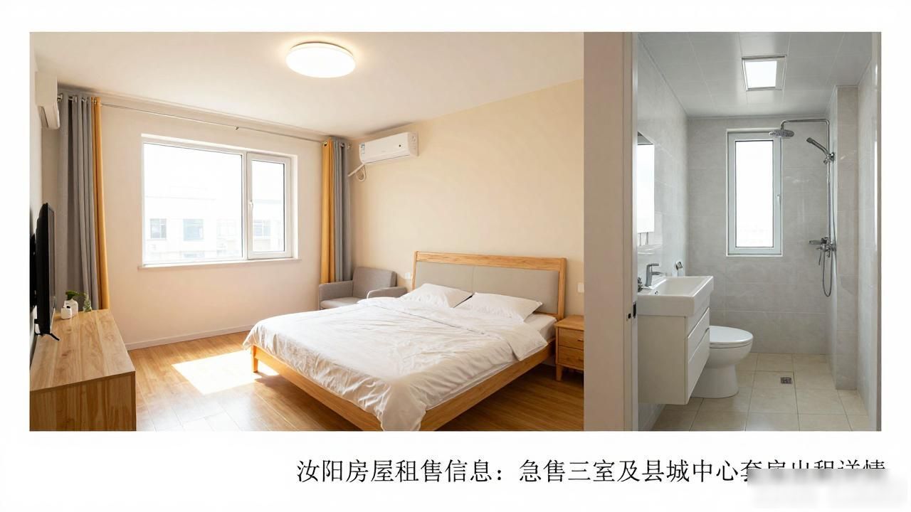 汝阳房屋租售信息：急售三室及县城中心套房出租详情