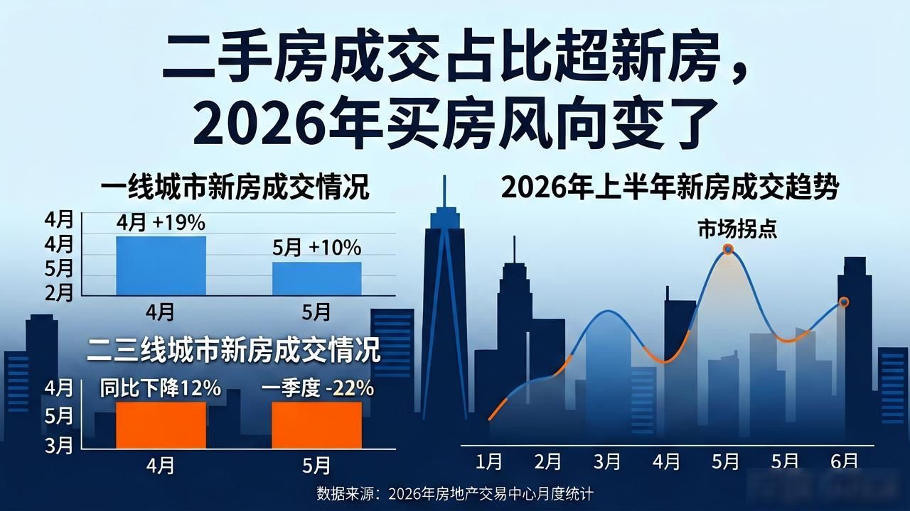 二手房成交占比超新房，2026年买房风向变了