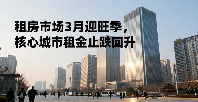 租房市场3月迎旺季，核心城市租金止跌回升