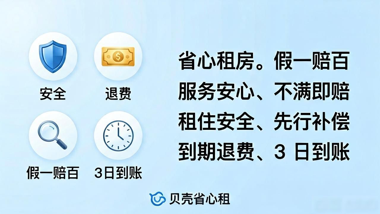 租房信息：毕业生必看！贝壳省心租新服务，租房小白不踩坑