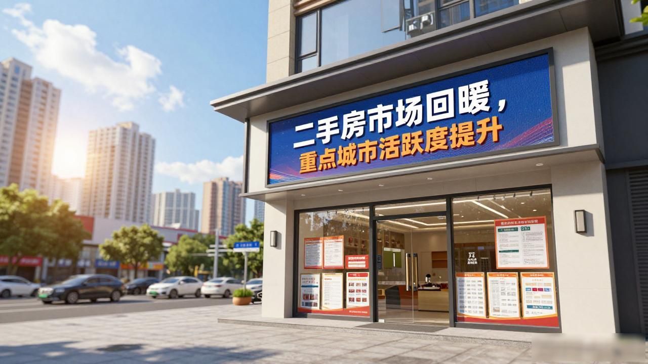 二手房市场回暖，8月成交量同比增长7.4%，重点城市活跃度提升
