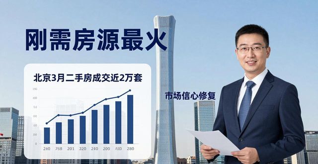 北京3月二手房成交近2万套 刚需房源最火