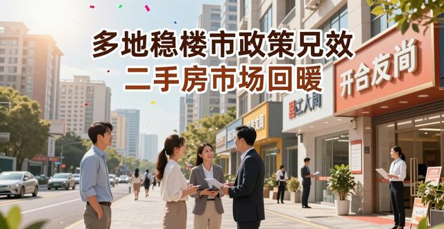 多地稳楼市政策见效，二手房市场回暖信号明显