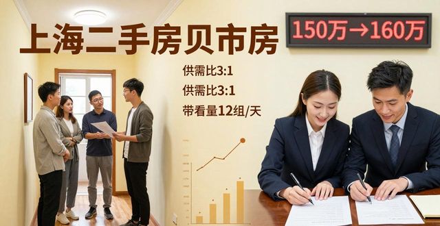 上海老破小逆袭：150万涨到160万，买家现场抢房