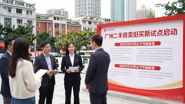 广州二手房卖旧买新试点启动：300万内70平以下可换新房