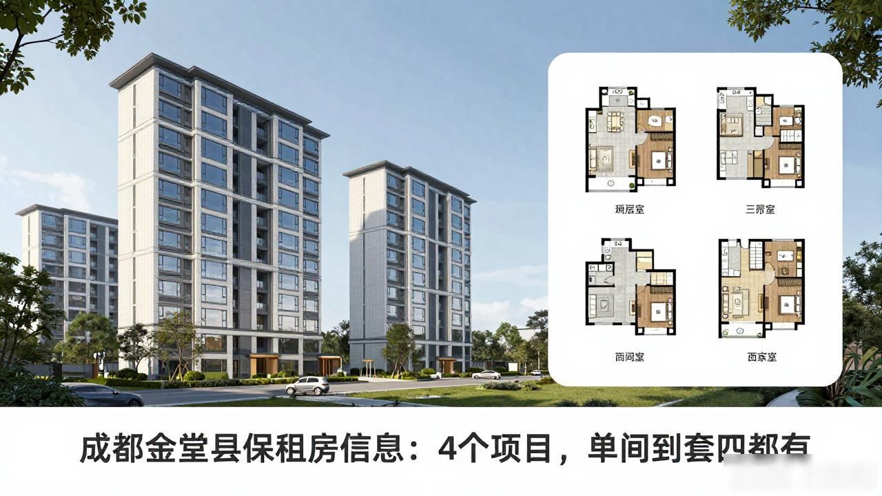 租房信息_珺澜阁保租房项目信息_成都金堂县保租房项目