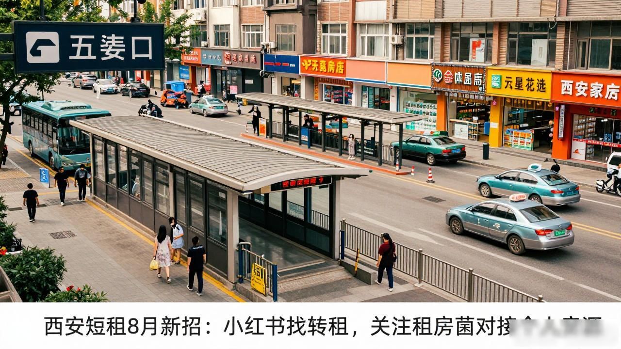 西安短租8月新招：小红书找转租，关注租房菌对接个人房源