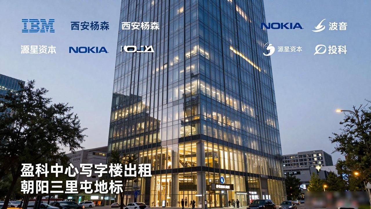 盈科中心写字楼出租 朝阳三里屯地标 面积灵活