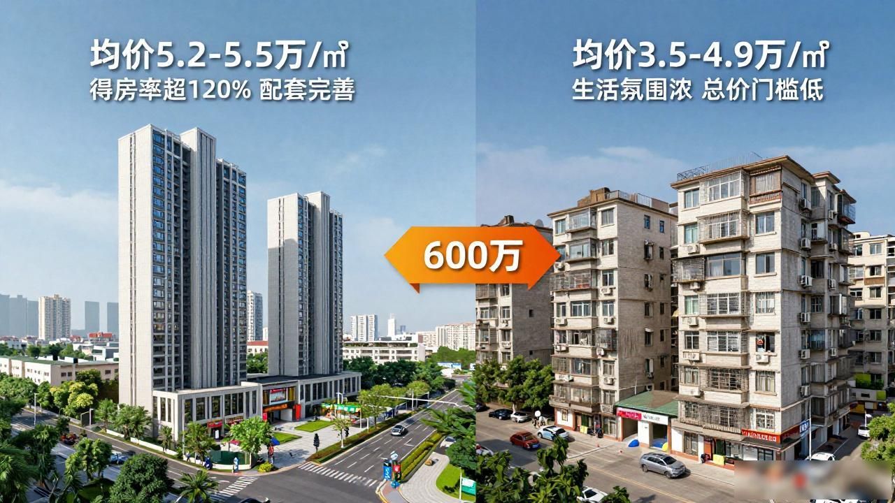 海珠区广纸新城买房攻略 新房二手房选择 600万预算置业_二手房信息