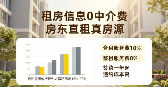 租房信息0中介费 房东直租真房源