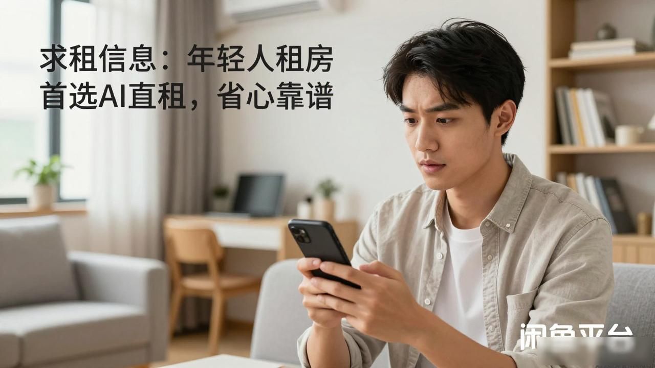 求租信息：年轻人租房首选AI直租，省心又靠谱
