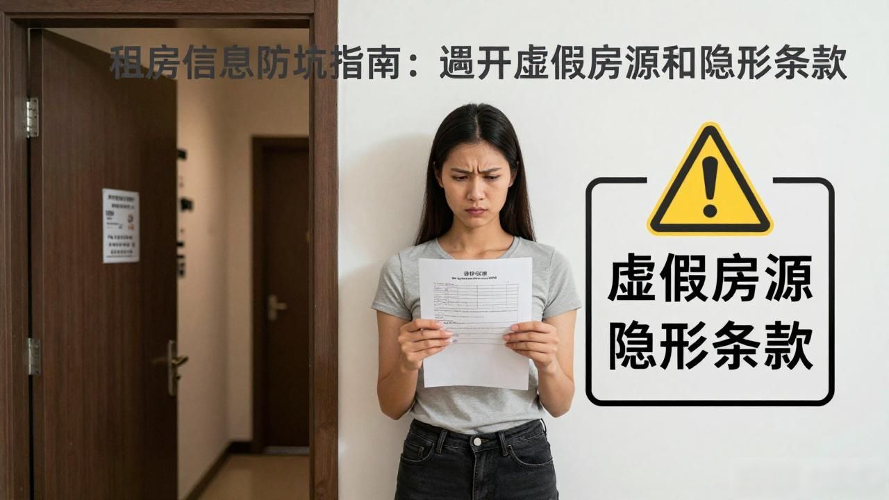 租房信息防坑指南：避开虚假房源和隐形条款