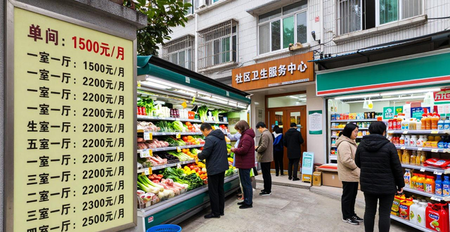 租房信息_员工居住便利性_崇贤周边租房成本