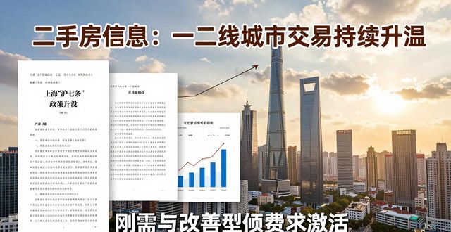 二手房信息：一二线城市交易持续升温