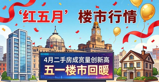 4月二手房成交量创新高，上海楼市最新行情