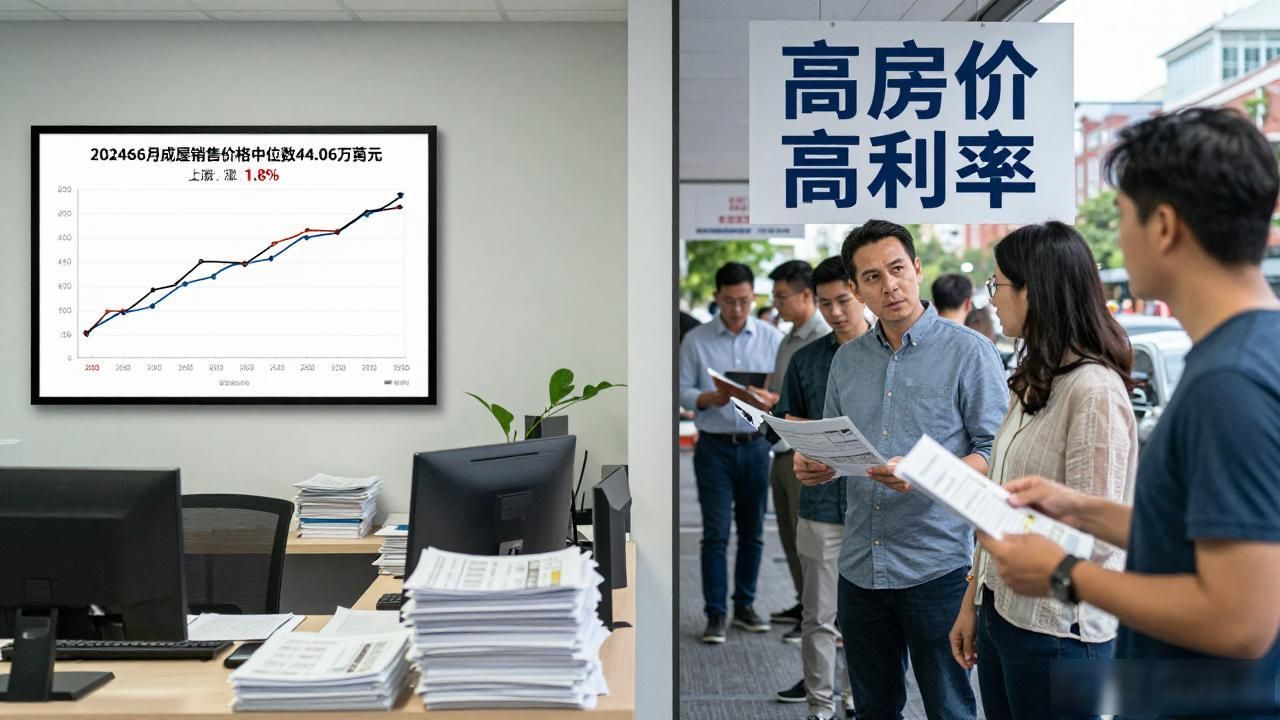 二手房信息：美国6月二手房销量意外下滑，高房价高利率成购房拦路虎