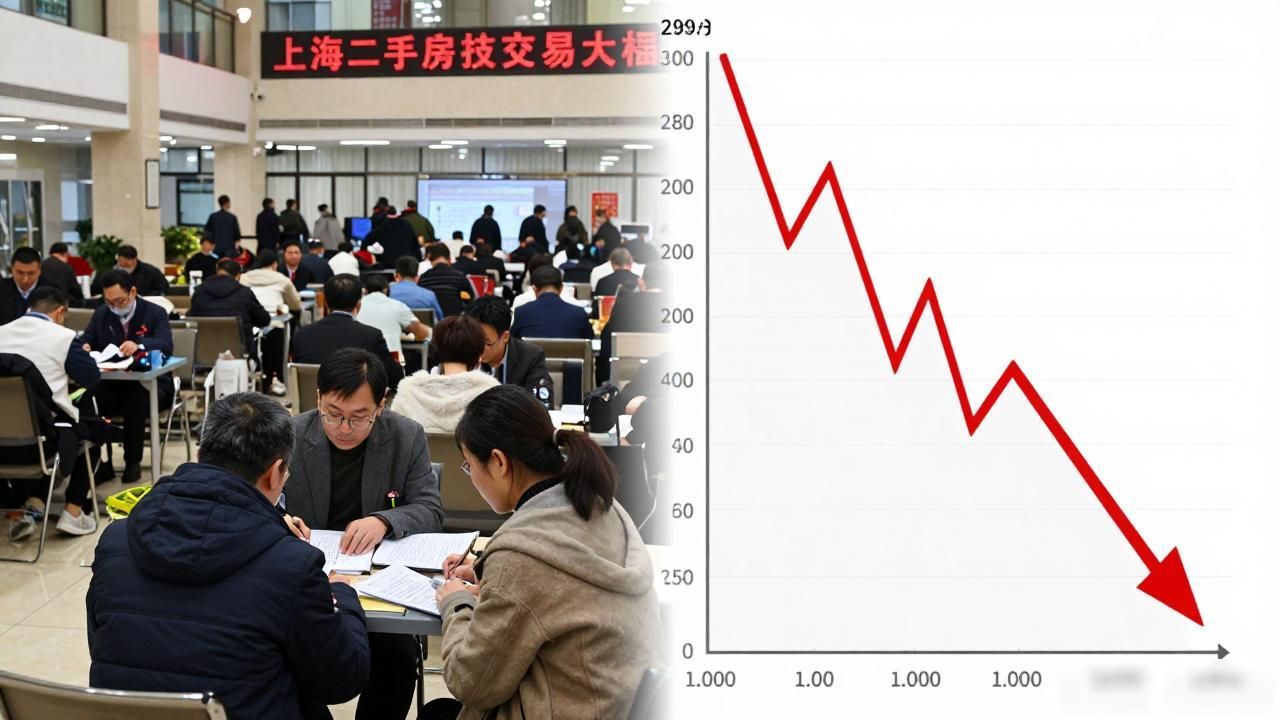 上海二手房成交回暖，房东别急着加价，价格仍在跌