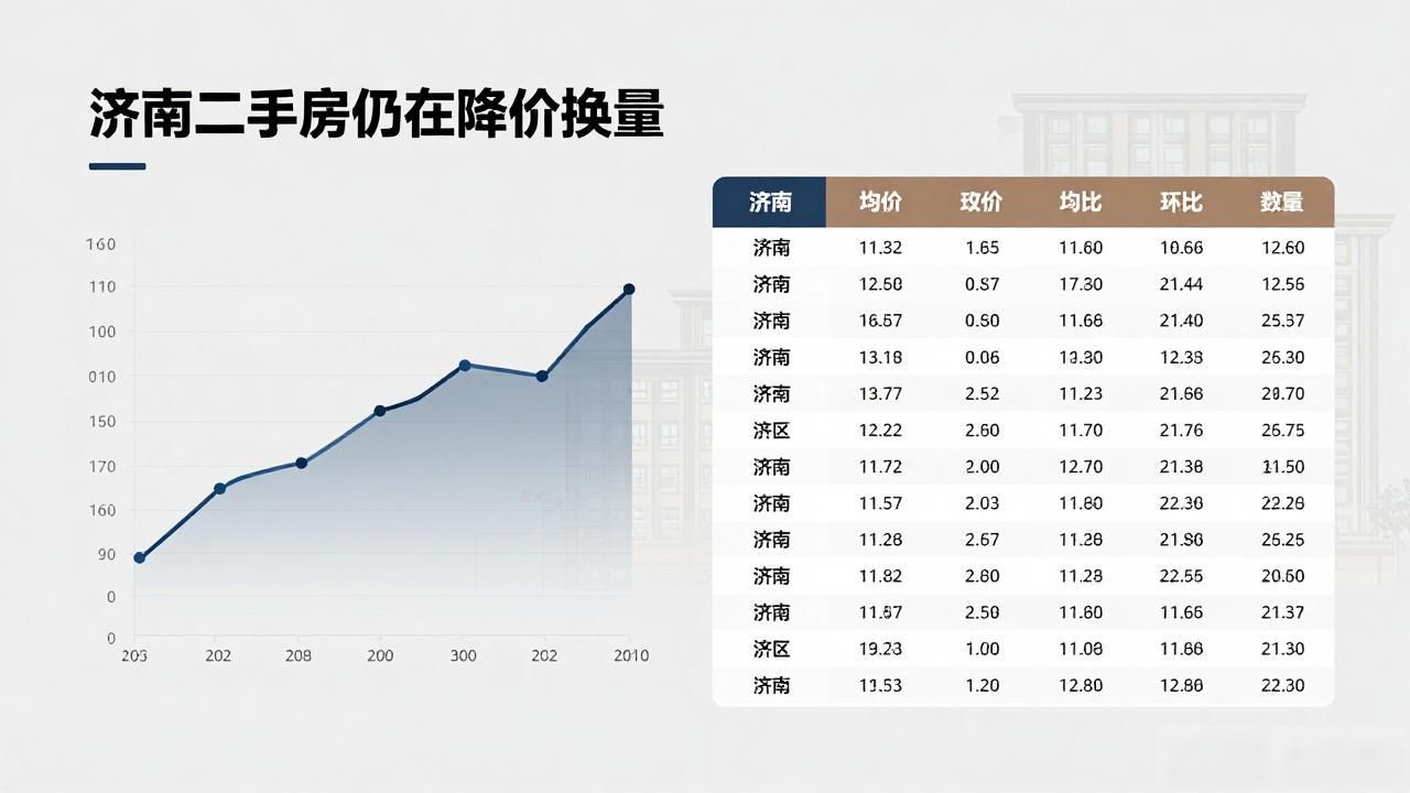 济南二手房仍在降价换量 各区最新价格一览