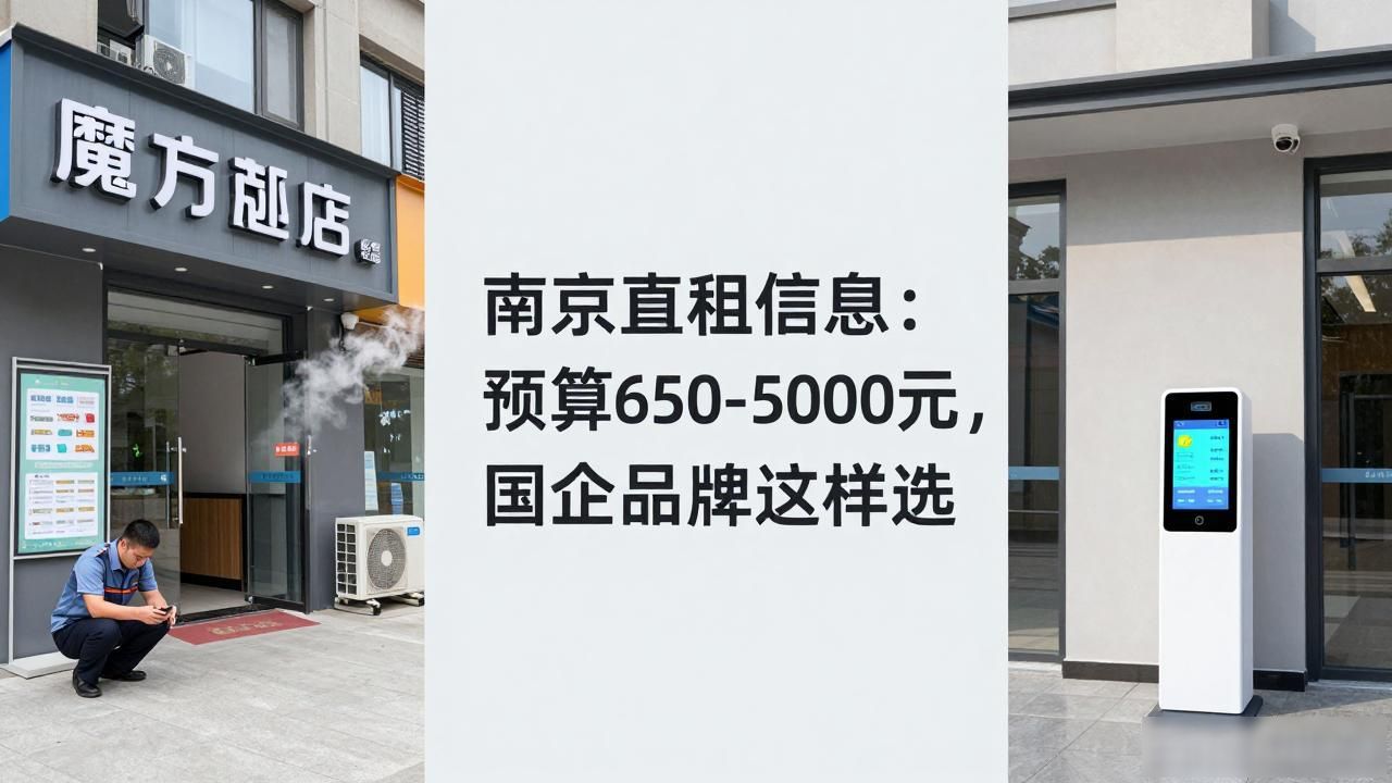 南京直租信息：预算650-5000元，国企品牌这样选