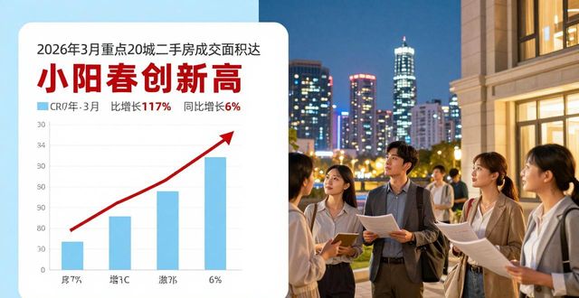 3月二手房成交创新高，买房看准这20城