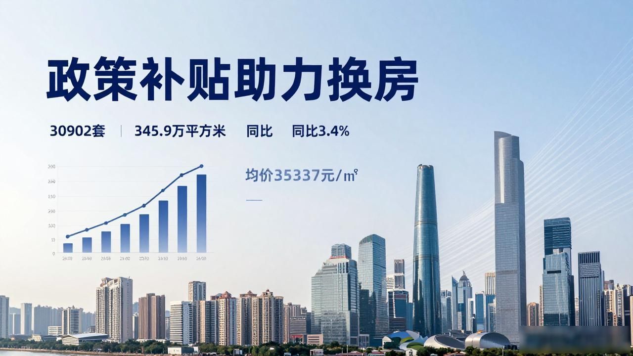 广州二手房半年成交超5.2万套，政策补贴助力换房