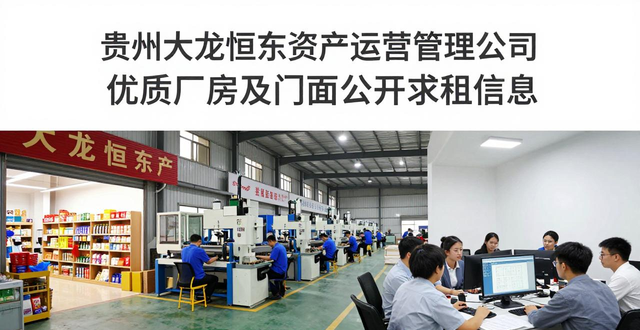 求租信息_大龙经济开发区工业厂房招租_贵州大龙恒东资产运营管理公司招租